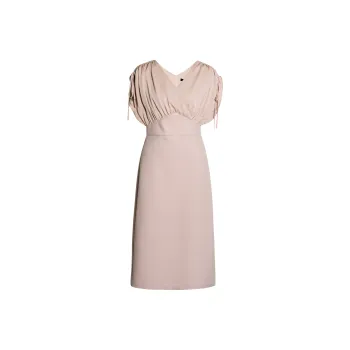 ROEYSHOUSE Short Sleeved Dresses Women's Soft Pink