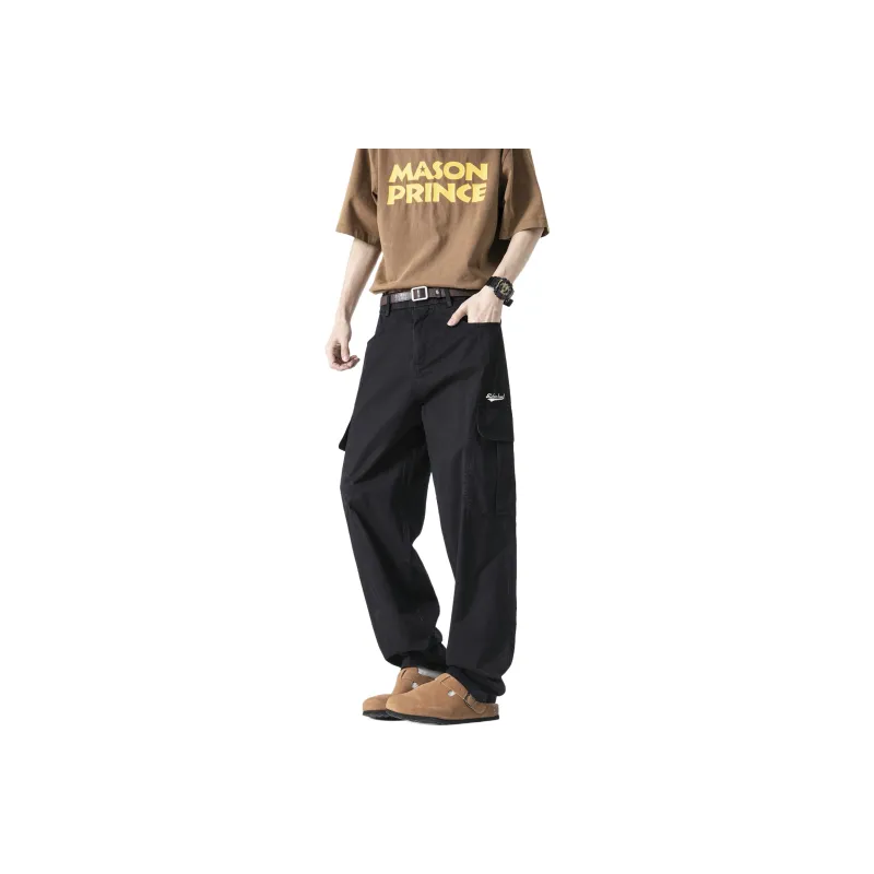 ROBINHOOD Casual Pants Unisex Khaki-12