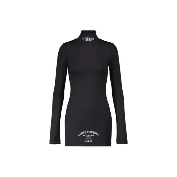 Vetements Long-Sleeved Dresses Women's Black