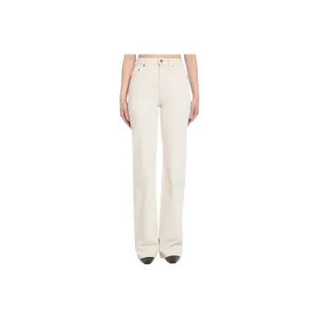 SAINT LAURENT 70'S High Waist Straight Leg Jeans