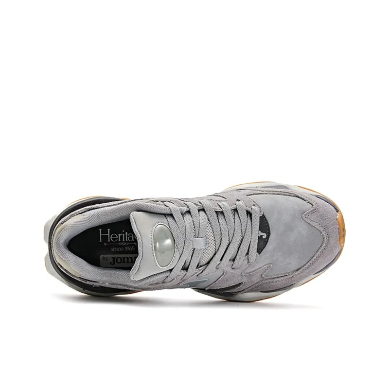 Joma Abrasion Resistant Slip Resistant Low Top Platform Casual Shoes Men's Gray-3