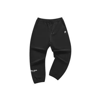 FILA FUSION UNIFORM Knitted Sweatpants Women's Jet Black