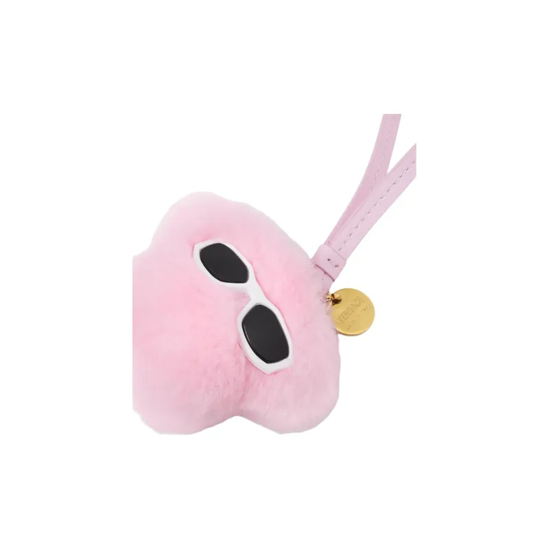 FANSIZHE Medusa Sheepskin Bag Charm Bag Merch Women's Light Pink-2