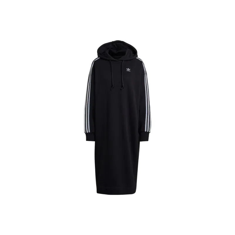 Adidas Long Sleeved Dresses Women's Black-0