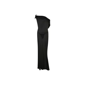 I.AM.GIA KAHLO MAXI DRESS Short-Sleeved Dresses Women's Black