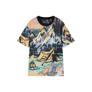 JOHN RICHMOND T Shirt Men's Multicolor Pattern