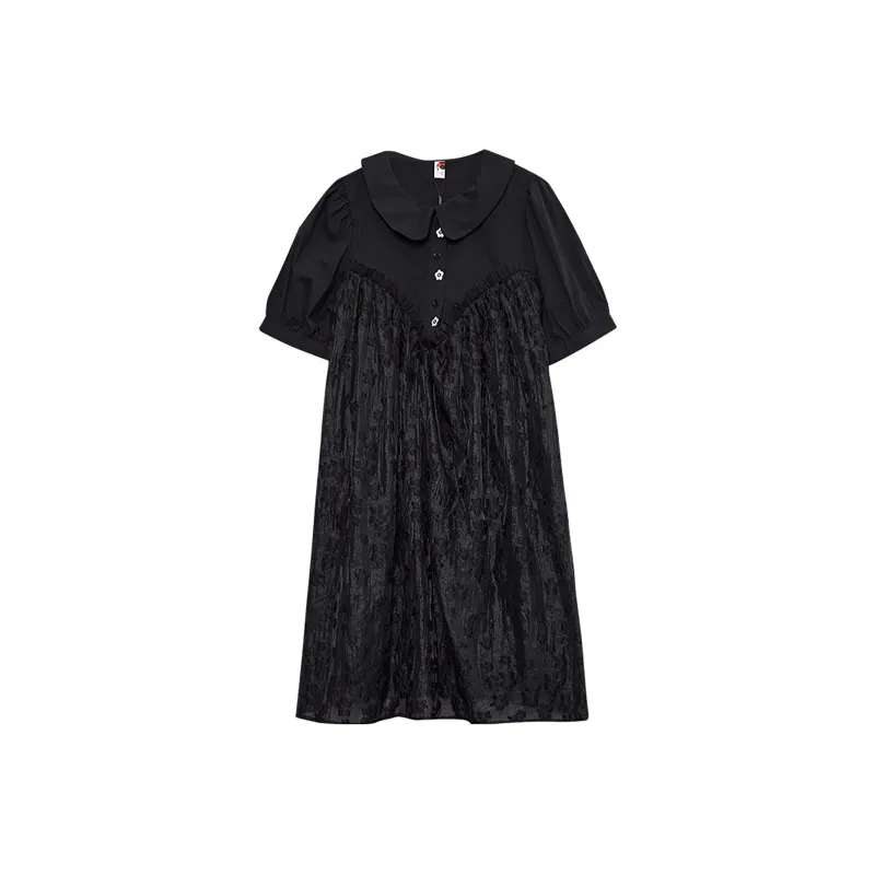 MUGUOGUOMU Short Sleeved Dresses Women's-0