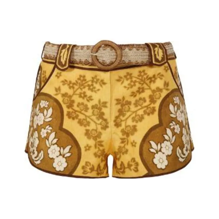Zimmermann Casual Shorts Women's Yellow-0