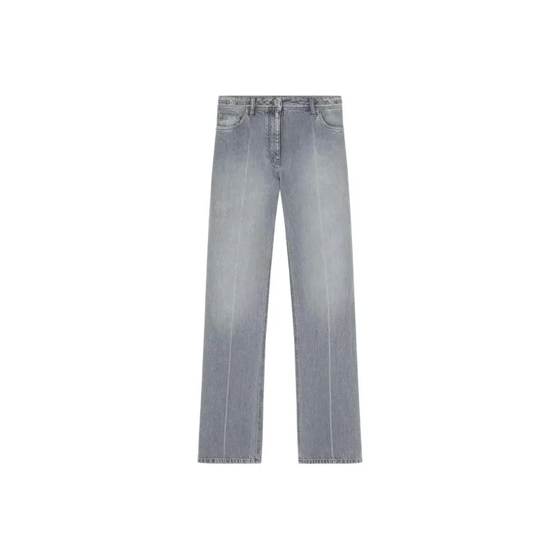 VERSACE Medusa '95 Logo Patch Boyfriend Jeans-0