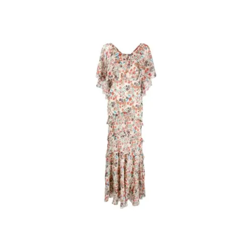 SALONI Short-Sleeved Dresses Women's Beige