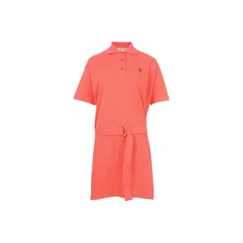 KENZO Short Sleeved Dresses Women's Orange Red
