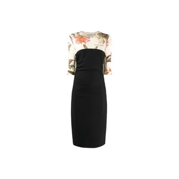 OFF-WHITE Ss20 Long-Sleeved Dresses Women's Black