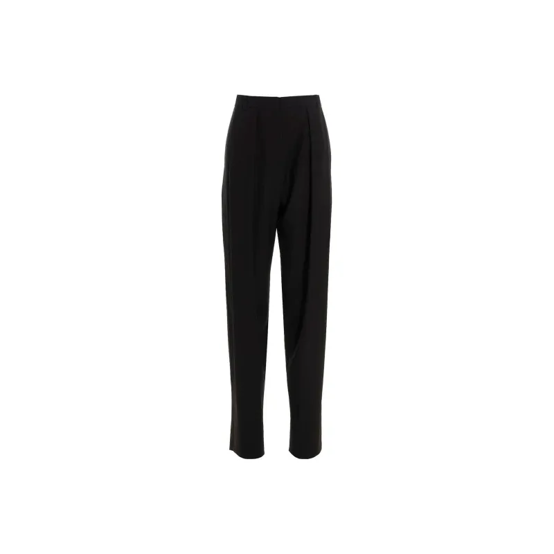 Magda Butrym High-Waisted Straight-Leg Trousers-0