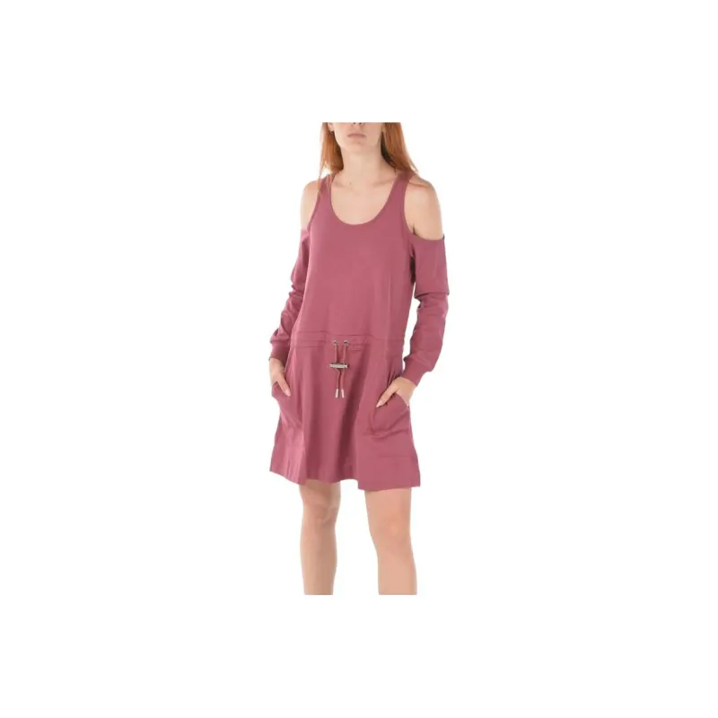 DIESEL Long-Sleeved Dresses Women's Pink-0