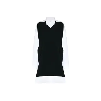Maison Margiela Oversized Jumper panel Shirt Dress