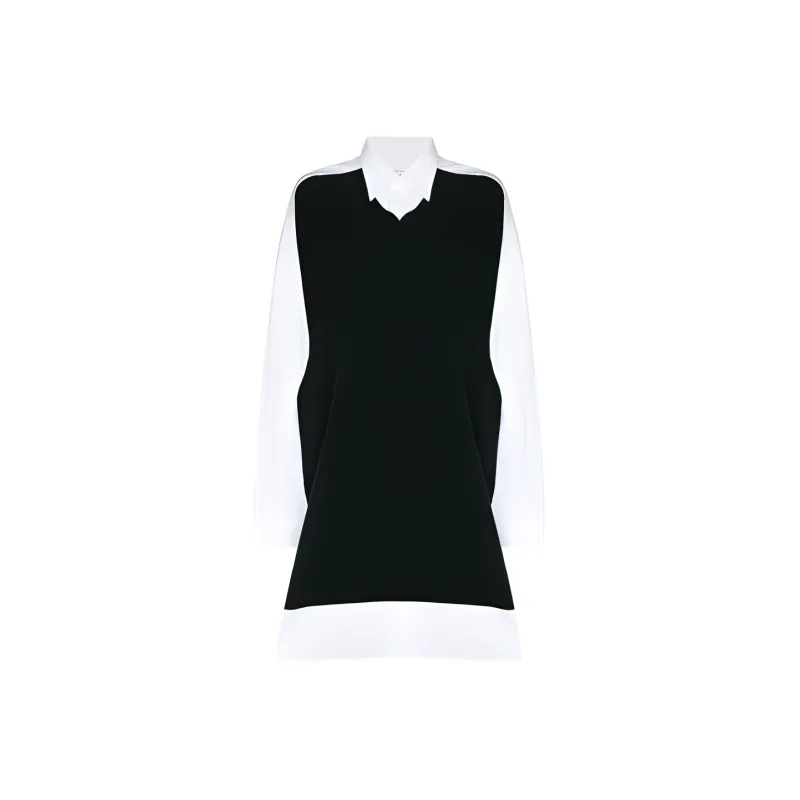 Maison Margiela Oversized Jumper panel Shirt Dress-0