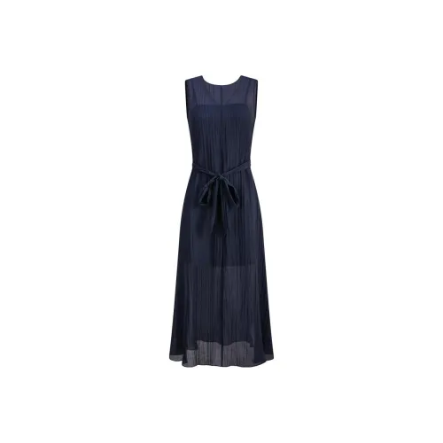 ARMANI EXCHANGE Sleeveless Dresses Women's Blue