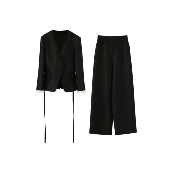 NancyCavally Business Suits Women's Black