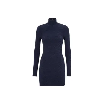 FENDI Long-Sleeved Dresses Women's Blue