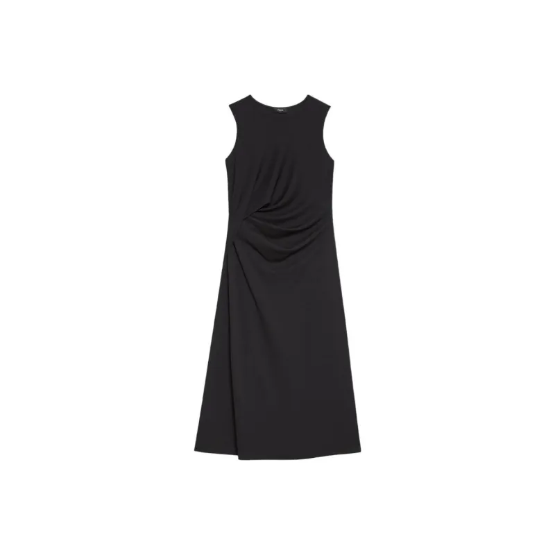 THEORY Sleeveless Dresses Women's Black-0