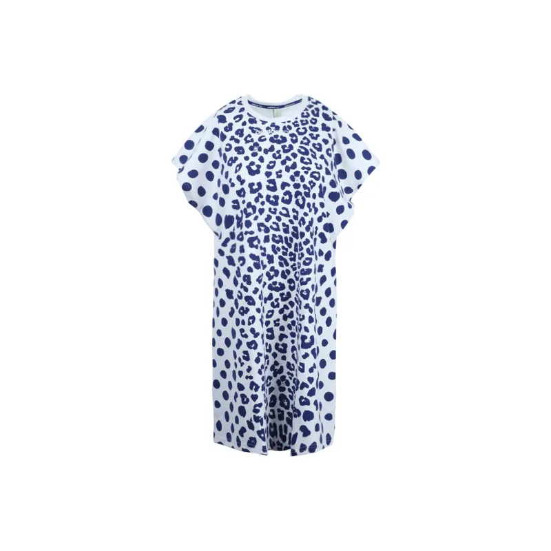 Adidas Short Sleeved Dresses Women's White-0