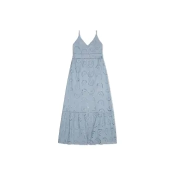 GUESS Slip Dresses Women's Light Blue