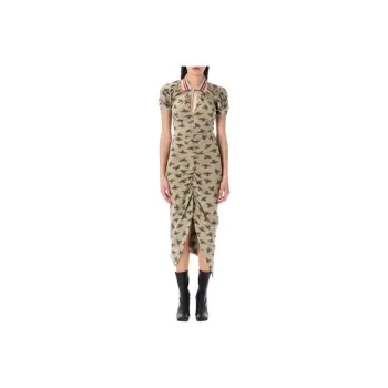Vivienne Westwood Pulling Orbit Printed Dress