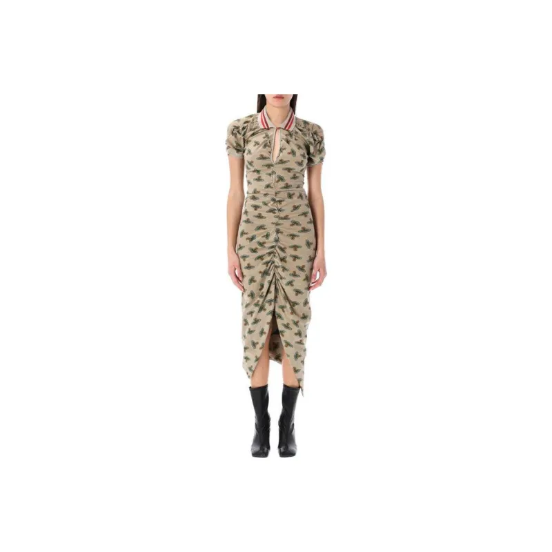 Vivienne Westwood Pulling Orbit Printed Dress-0