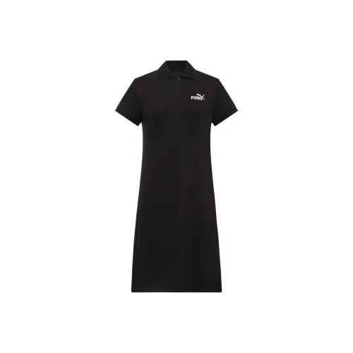 PUMA Short Sleeved Dress Women's Black