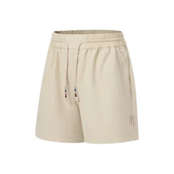 LiNing China Li Ning Casual Shorts Women's Light Milk Umber