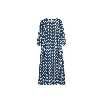 'S MAX MARA Long-Sleeved Dresses Women's Dark Blue