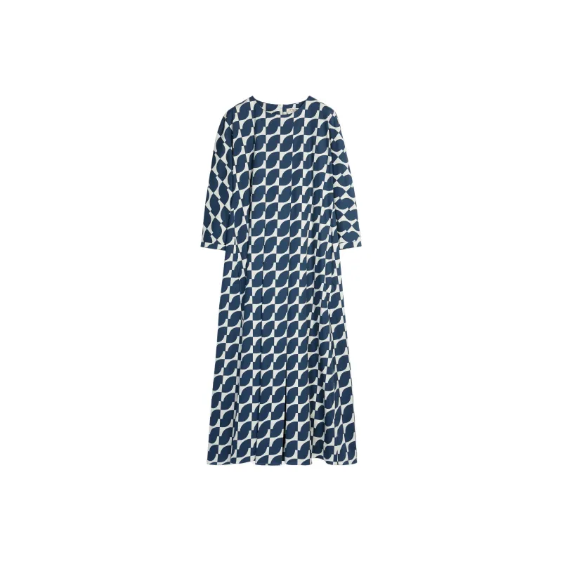 'S MAX MARA Long-Sleeved Dresses Women's Dark Blue-0