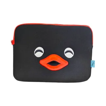 KKV Fabric Handheld Laptop Bag Regular Unisex Black
