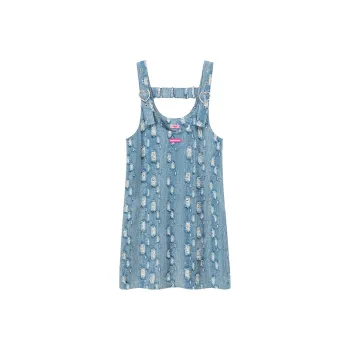 CHUU Sleeveless Dresses Women's Denim Blue