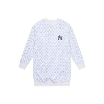 MLB Mlb Old Flower Dress Women's White