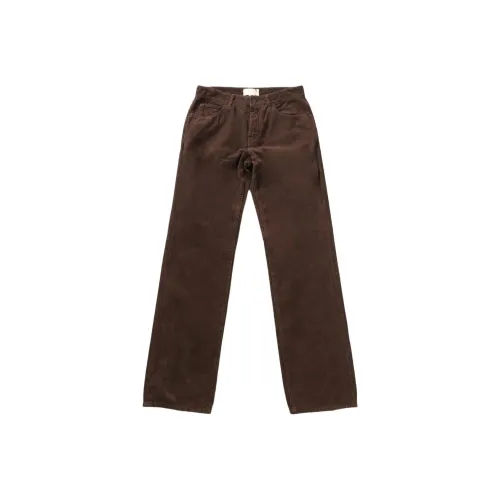 THE ROW Fine Ribbed Trousers