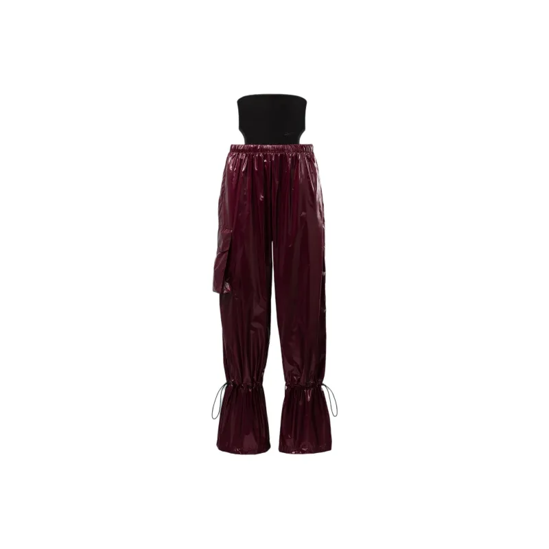 Reebok Cargo-pocket Wide-leg Trousers-0