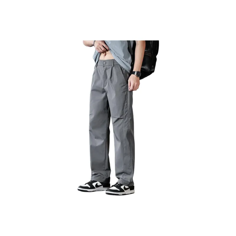 FAWENXIANGZI Casual Pants Men's-4