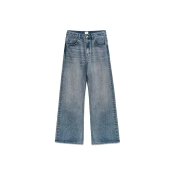 Ideeaideea Jeans Unisex Washed Blue