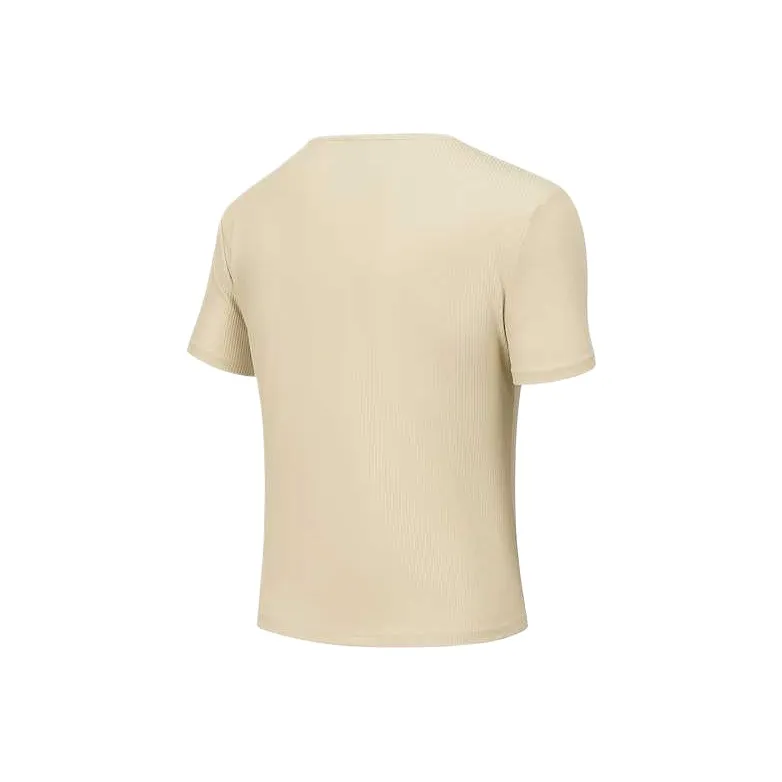 Skechers Freedom Series Regular T Shirt Women's Light Khaki-1