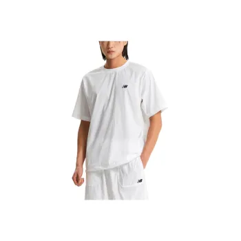 New Balance SEMI OVER FITUNI SUMMER T Shirt Unisex White