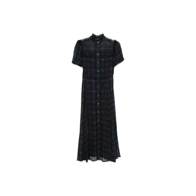 Polo Ralph Lauren Plaid Maxi Dress-0