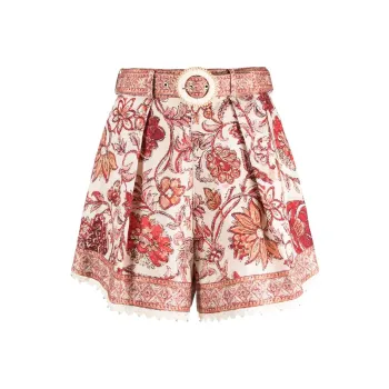 Zimmermann Casual Shorts Women's Red White