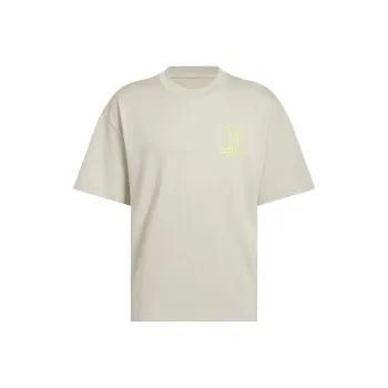 Adidas T Shirts Unisex Beige