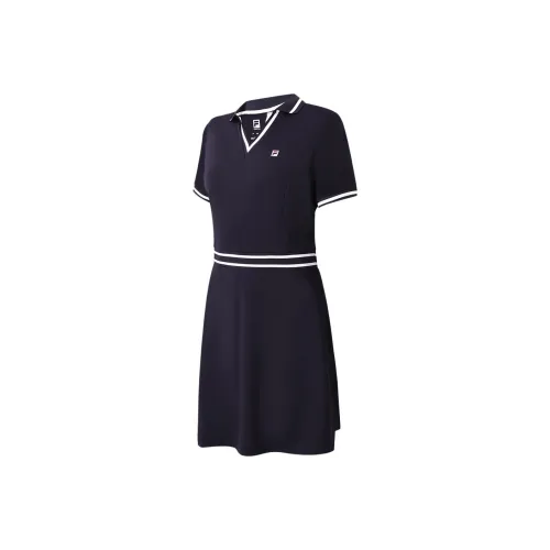 FILA Short Sleeved Dresses Women's Royal Blue