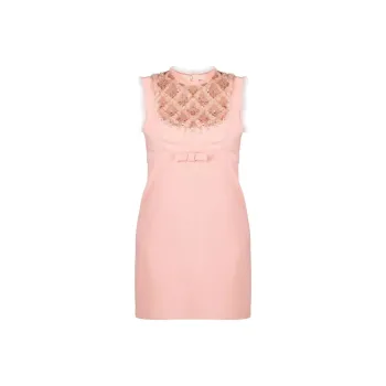 Elisabetta Franchi Sleeveless Dresses Women's Pink