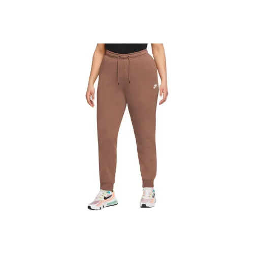 Nike Sportswear Essential Knitted Sports Pants Women's Light Brown