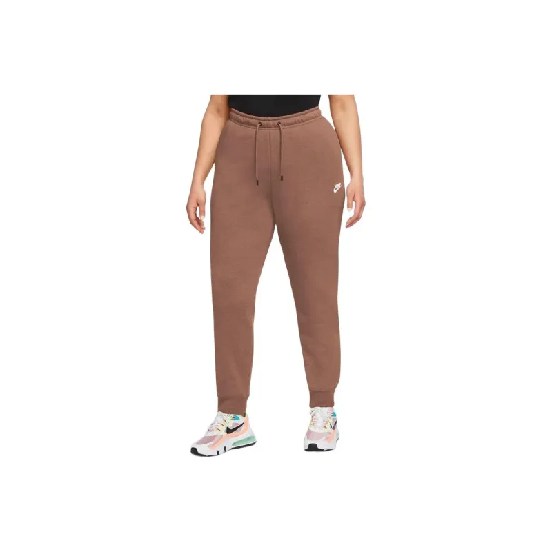 Nike Sportswear Essential Knitted Sports Pants Women's Light Brown-0