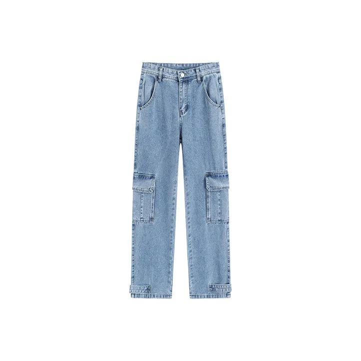 SNZX Jeans Women's Denim Blue-0
