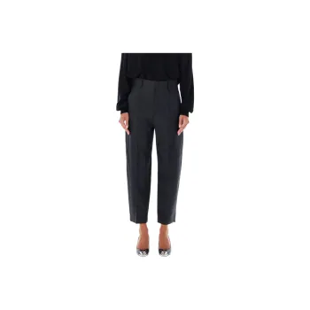 ISABEL MARANT ETOILE FW24 Casual Pants Women's Coal Gray